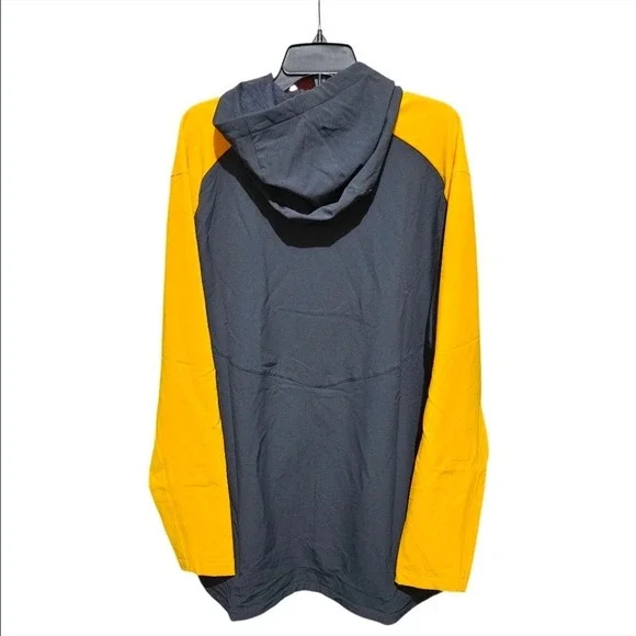 Nike Pittsburgh Pirates Therma-Fit Full Zip Baseball Jacket 3XL‎ Anthracite Gold
